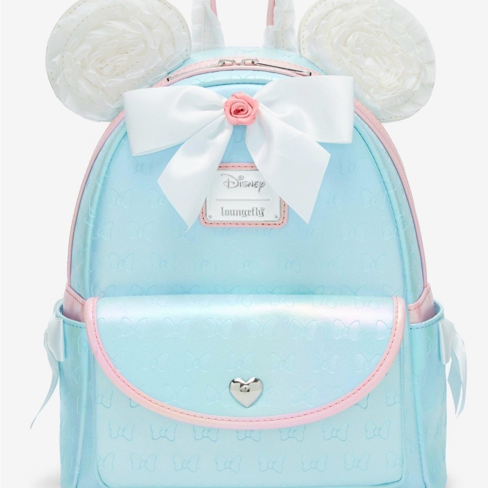 Loungefly Disney Minnie Mouse Ruffle
Ears Mini Backpack - BoxLunch Exclusive